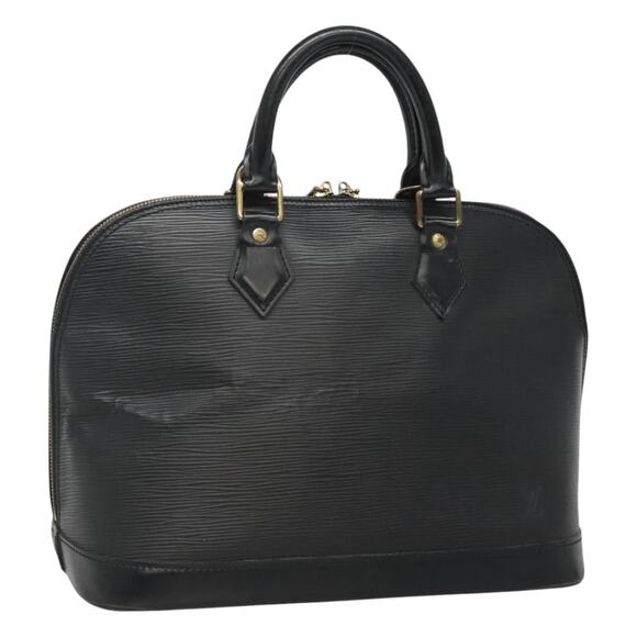 LOUIS VUITTON Epi Alma Hand Bag Black M52142 - Picture 1 of 16